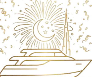 New year yacht party icon - Yacht Rental Dubai