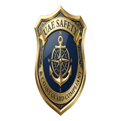 UAE Safety and Coast Guard compliant certification badge
